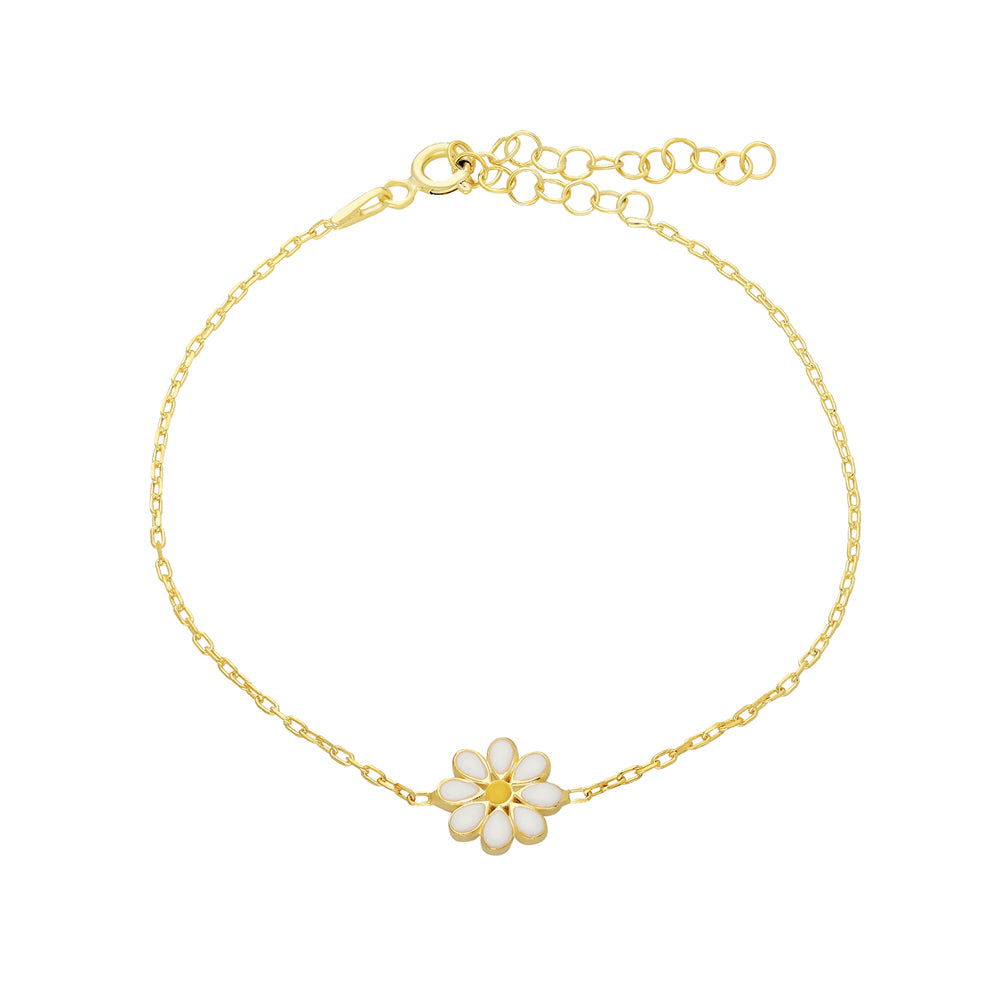 Kardelen MINIMAL DAISY ARMKETTE - 925 SILBER Online Shopping