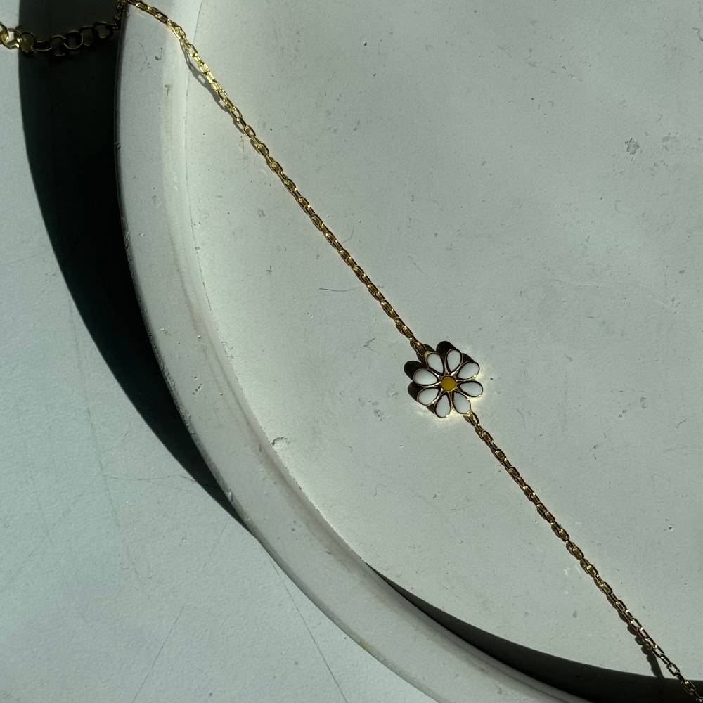Kardelen MINIMAL DAISY ARMKETTE - 925 SILBER Online Shopping