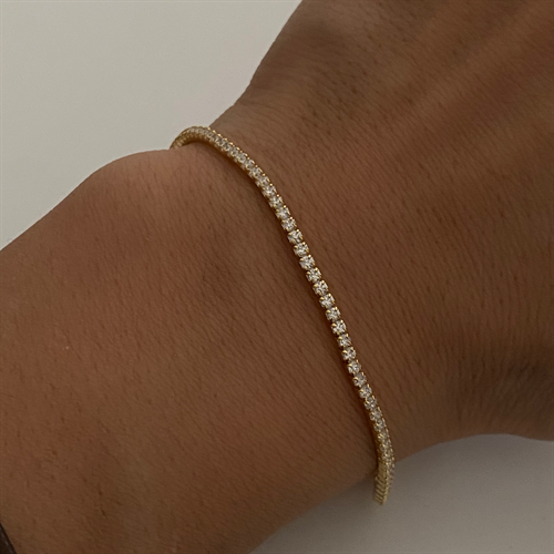 Kardelen Iced-Out Armband - 925 SILBER Muttertagsangebot