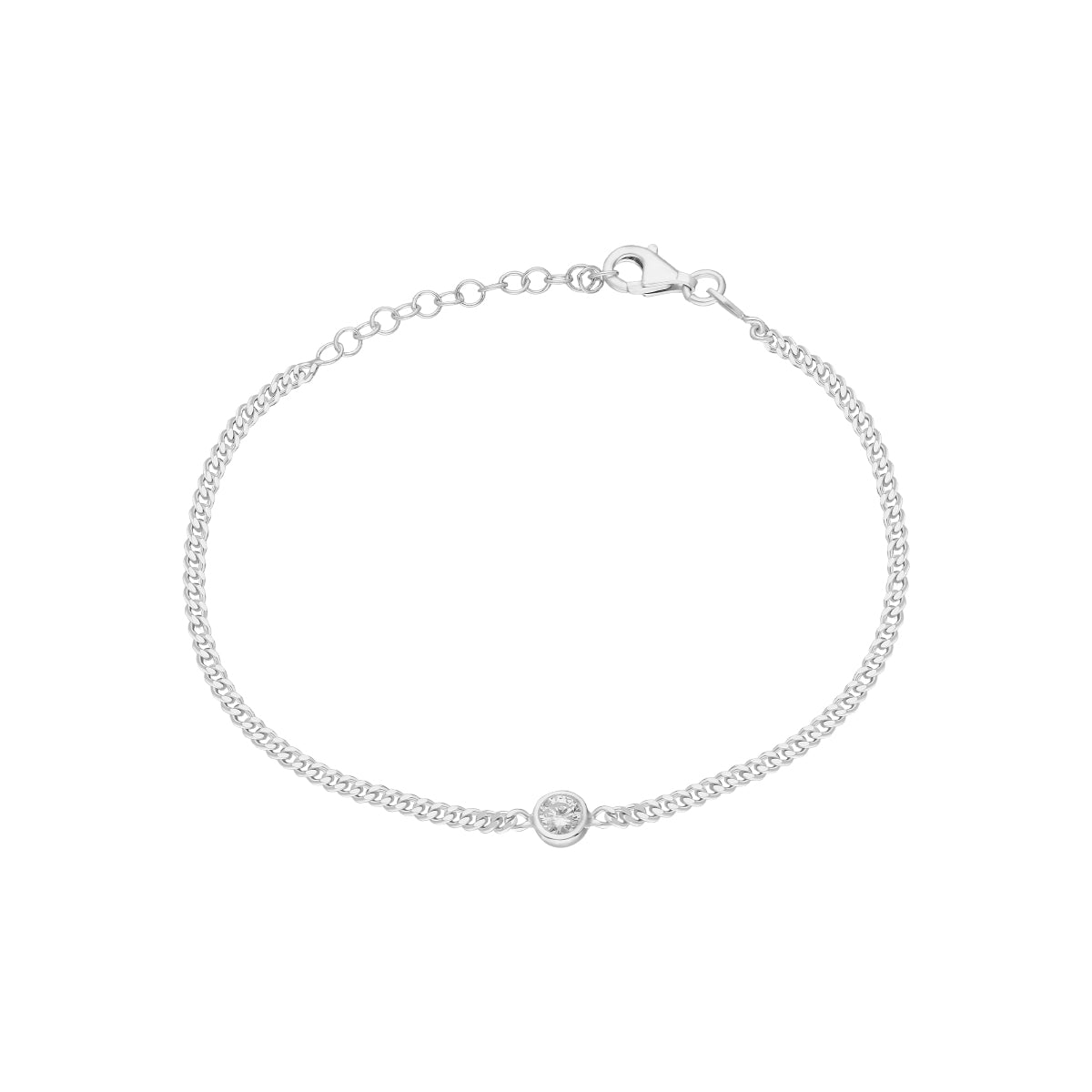 Kardelen Solitaire Armkette - 925 SILBER Heißer Verkauf