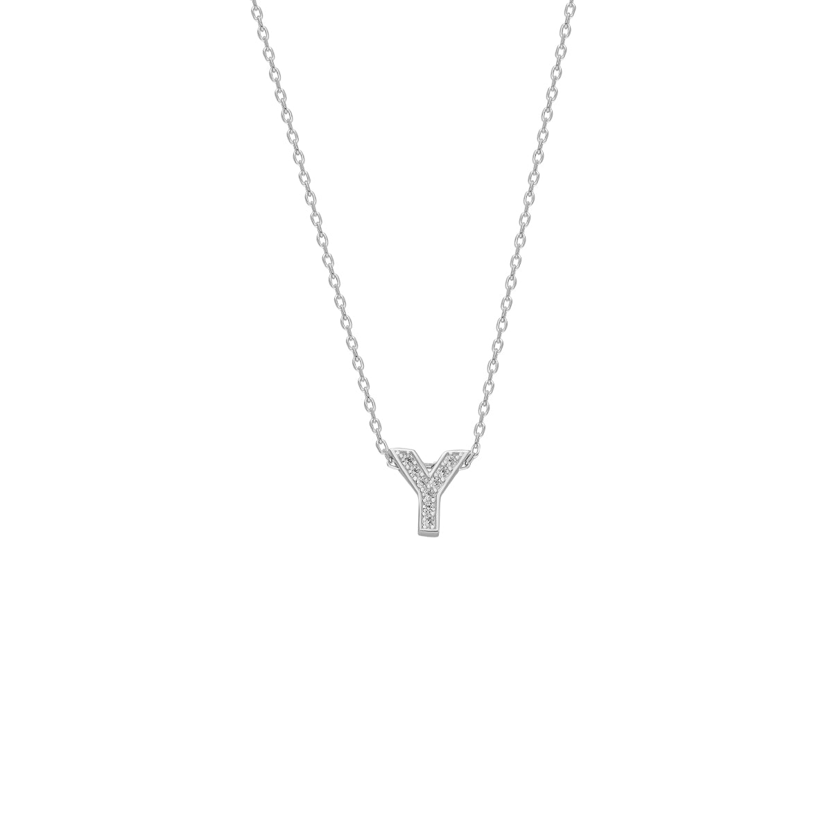 Kardelen Big Zirkonia Buchstabenkette II - 925 SILBER Exklusive Angebote