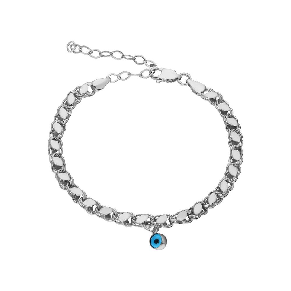 Kardelen Gersten Armkette mit Nazar - 925 SILBER Letzte 2 Tage