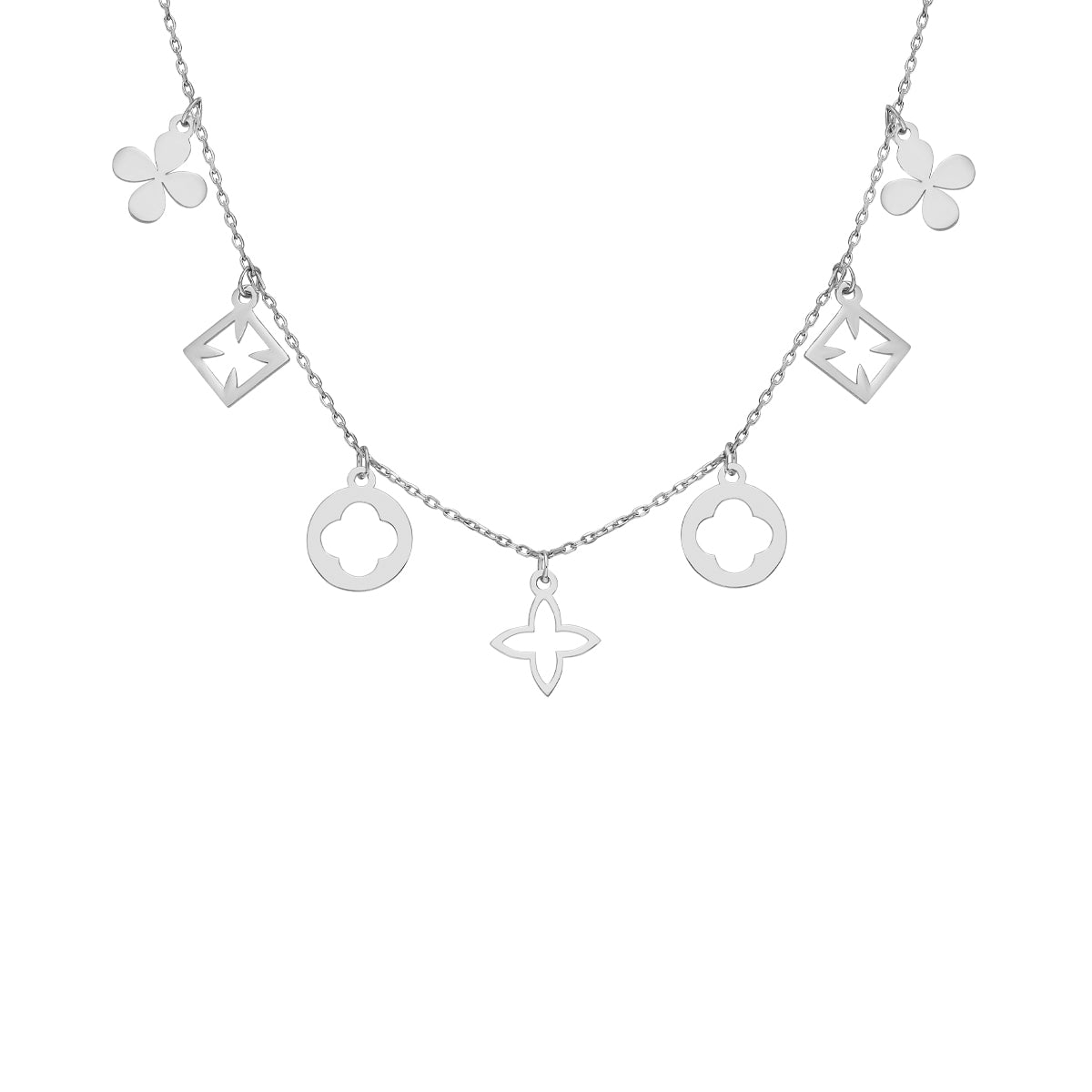 Kardelen Elenora Charm Halskette - 925 SILBER zollfrei