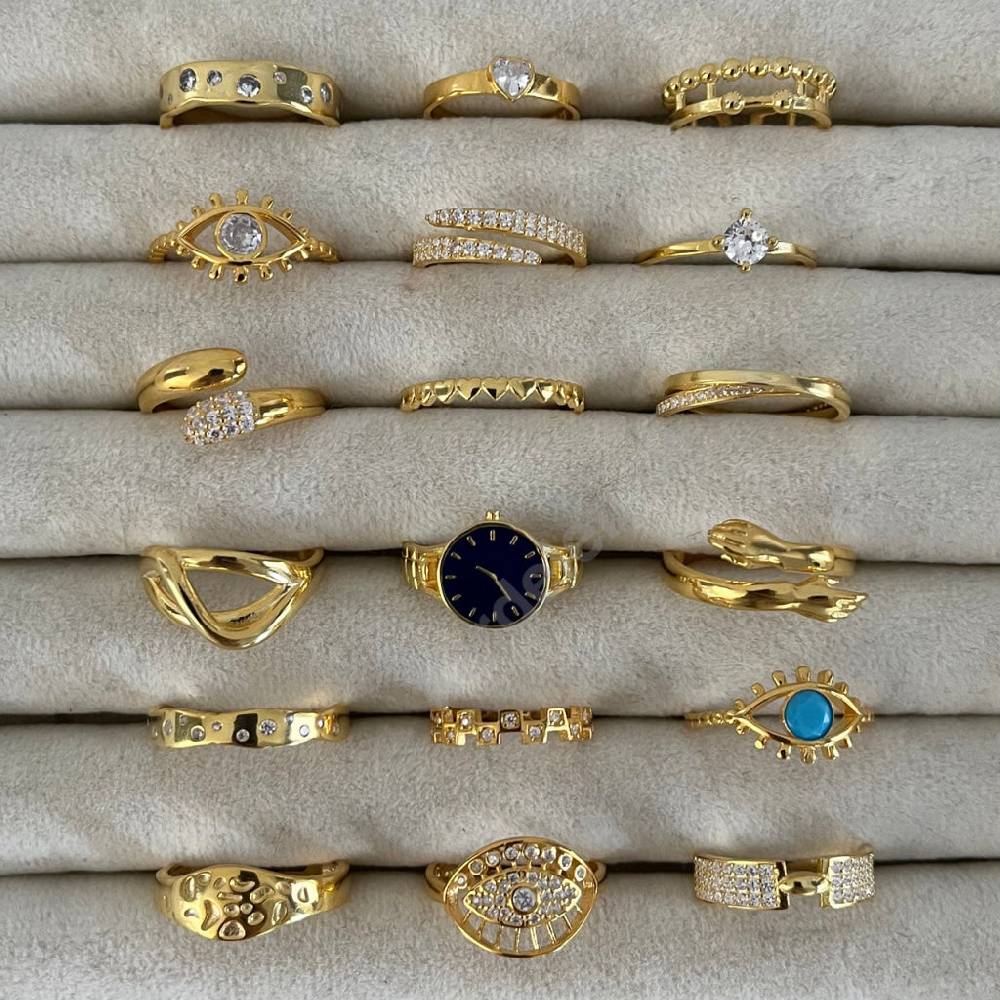 Kardelen Haylie Zirkonia Ring - 925 SILBER Blitzverkäufe