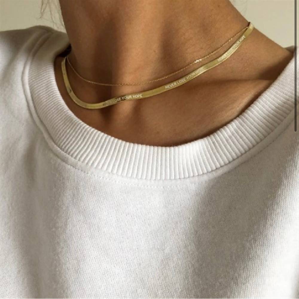 Kardelen 925 SILBER SNAKE CHAIN HALSKETTE Online Outlet