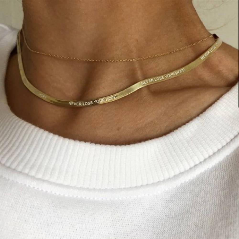 Kardelen 925 SILBER SNAKE CHAIN HALSKETTE Online Outlet