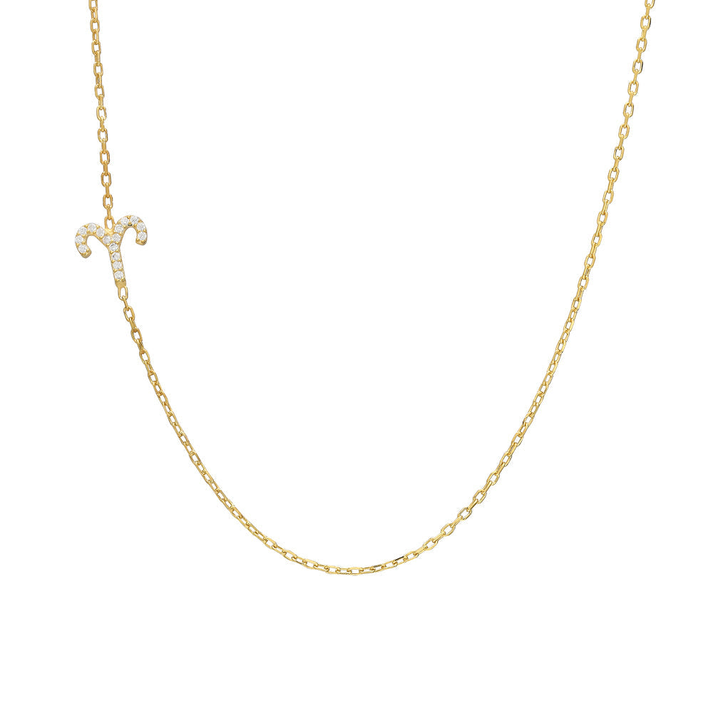 Kardelen STERNZEICHEN NECKLACE - 925 SILBER Letzte 3 Tage
