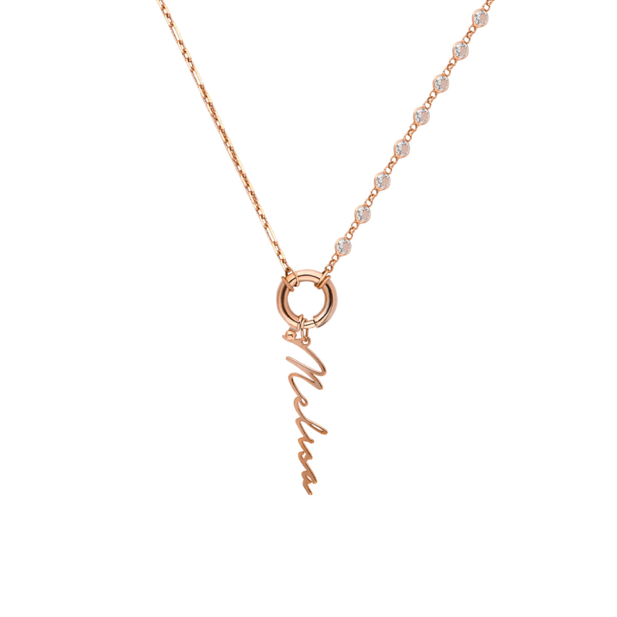 Kardelen Chain Design Diamond Halskette Basic Signatur - 925 SILBER Meist gekauft