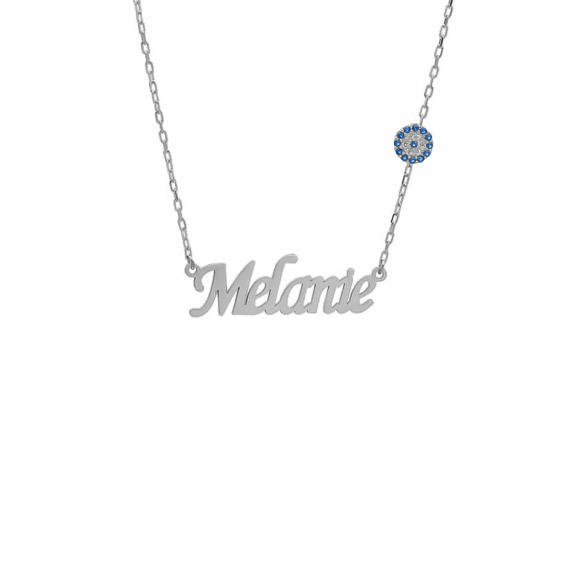 Kardelen Namenskette mit Nazarstein - 925 SILBER Fabrik Onlineshop