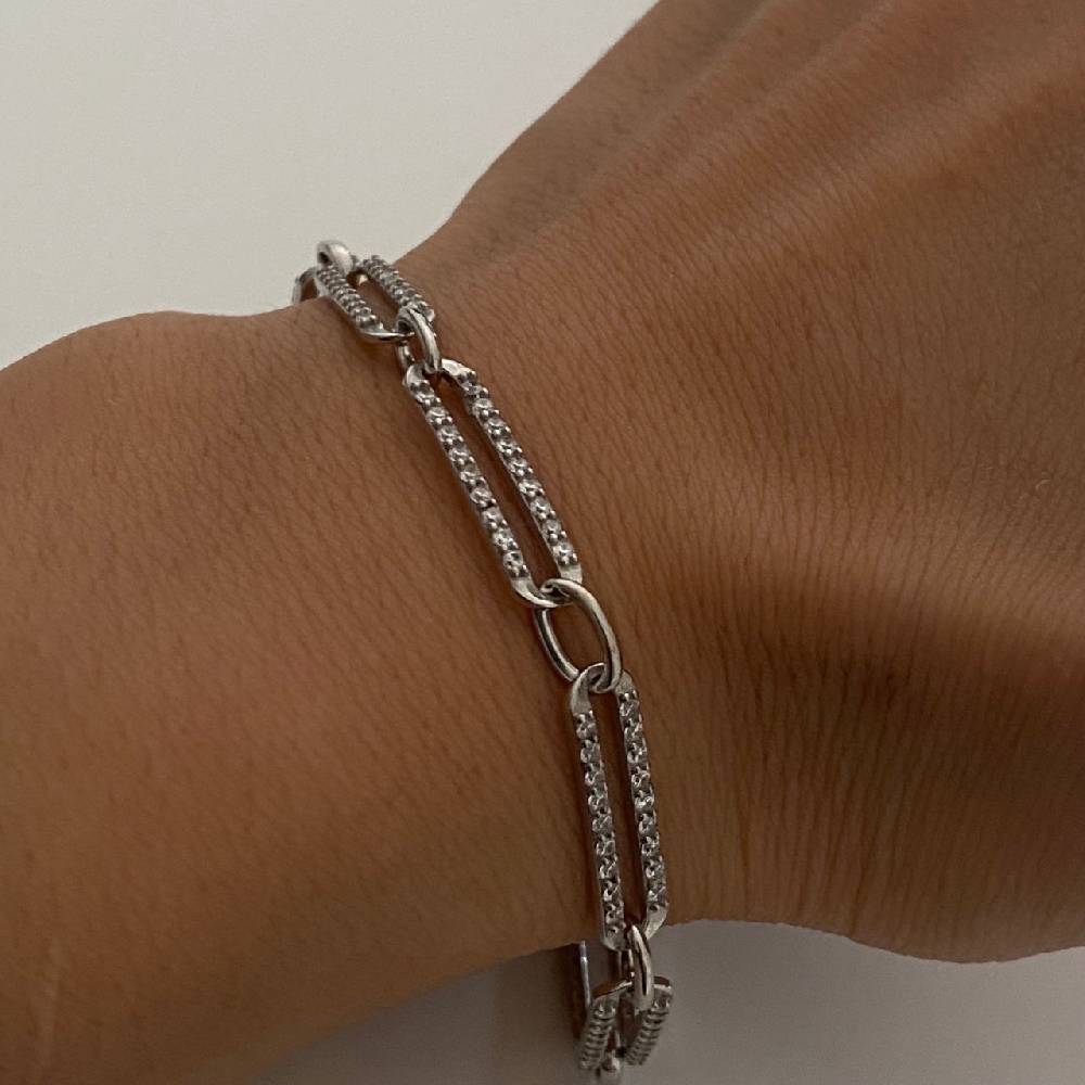Kardelen Anker Armband - 925 SILBER Großer Ausverkauf