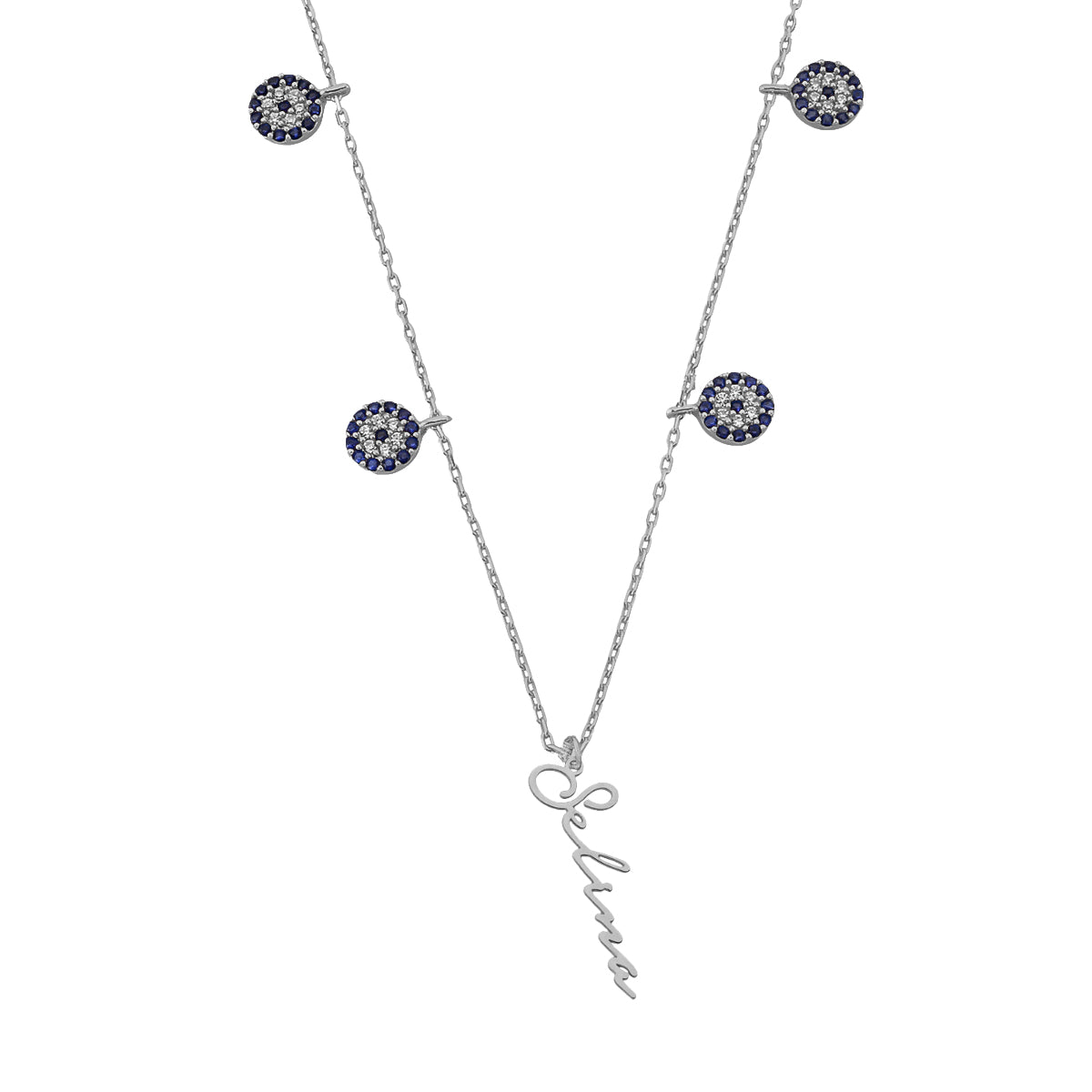 Kardelen Nazar x Signatur Kette - 925 SILBER Saisonschlussverkauf