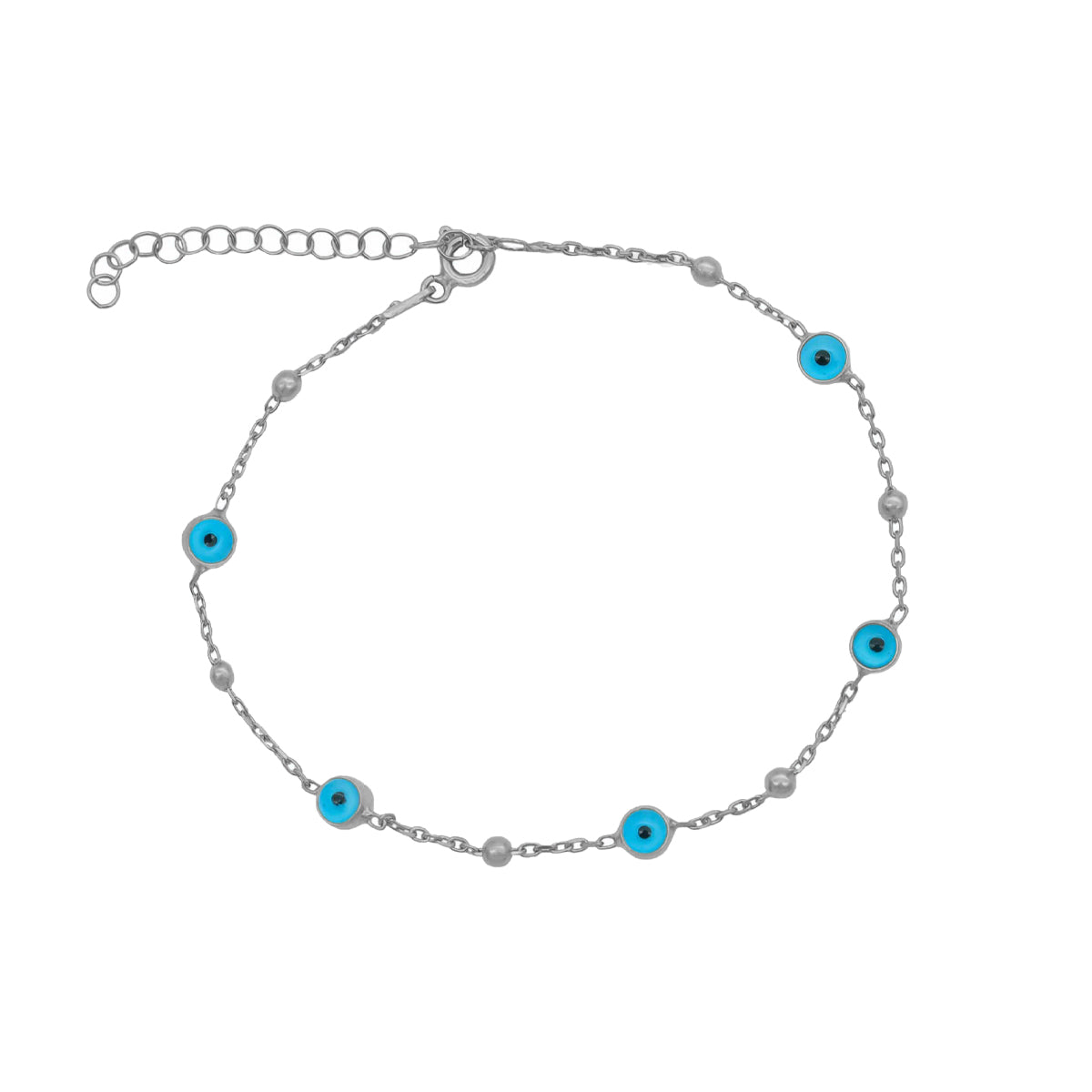 Kardelen Bullet Nazar Armband - 925 SILBER VIP-Rabatte