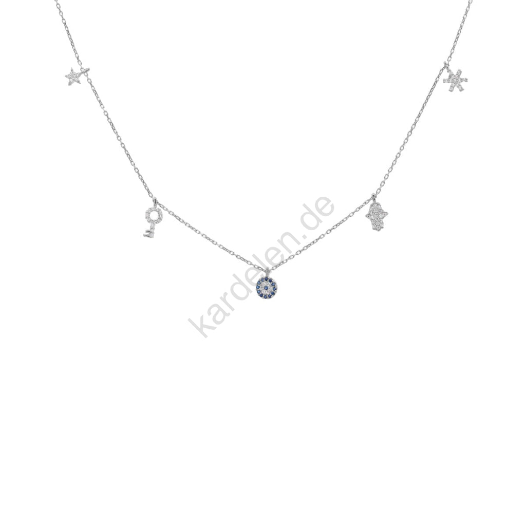 Kardelen Charm Halskette - 925 SILBER Flash Sale