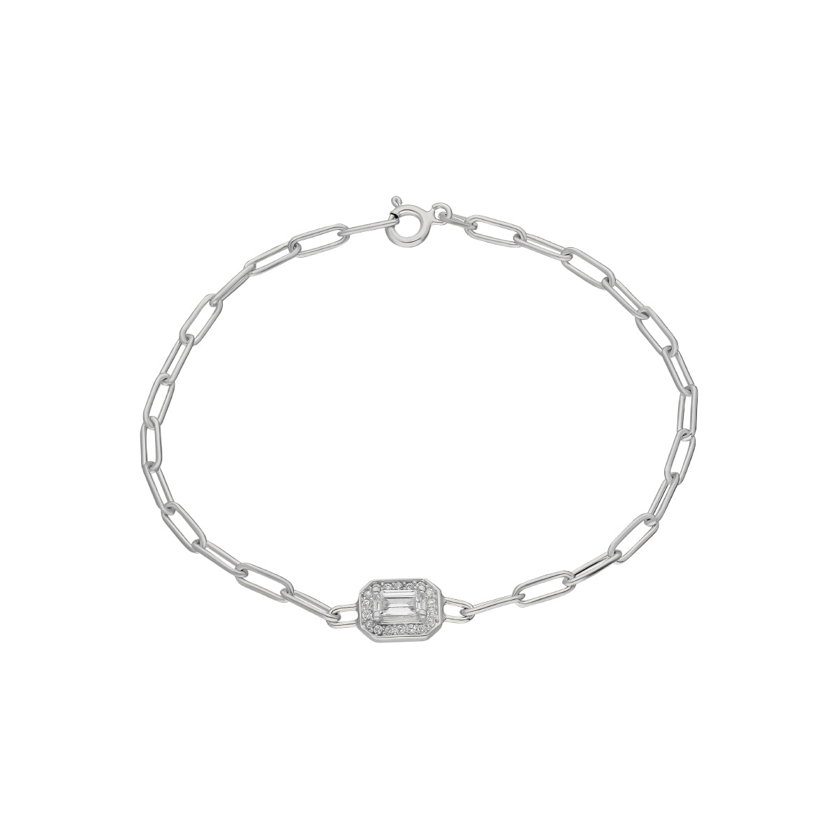 Kardelen Baguette Armkette - 925 SILBER Rabatte dieses Monats