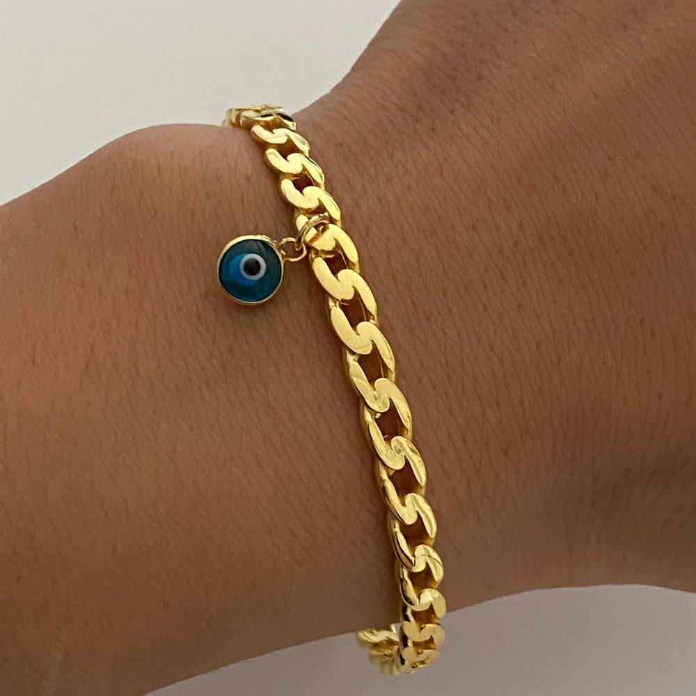 Kardelen Armreifen mit Nazar - 925 SILBER Günstig kaufen