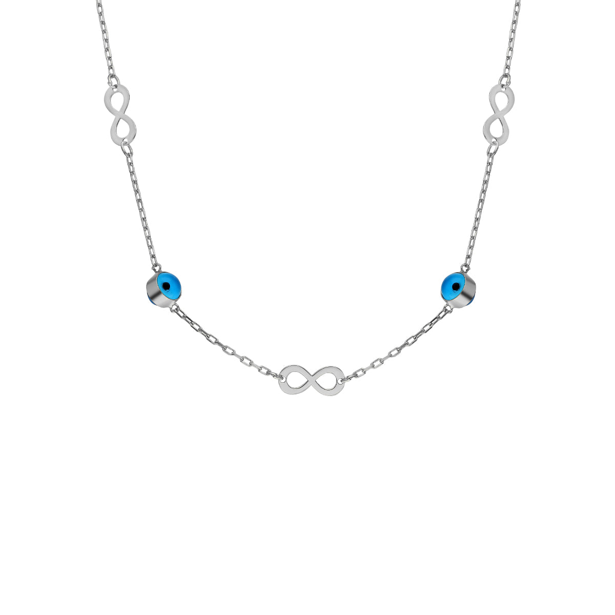 Kardelen Infinity Nazar Halskette II - 925 SILBER Osterangebot