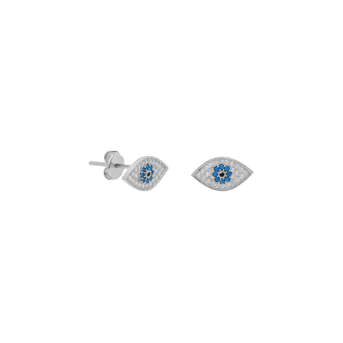 Kardelen Diamond Nazar Ohrring - 925 SILBER Exklusive Angebote