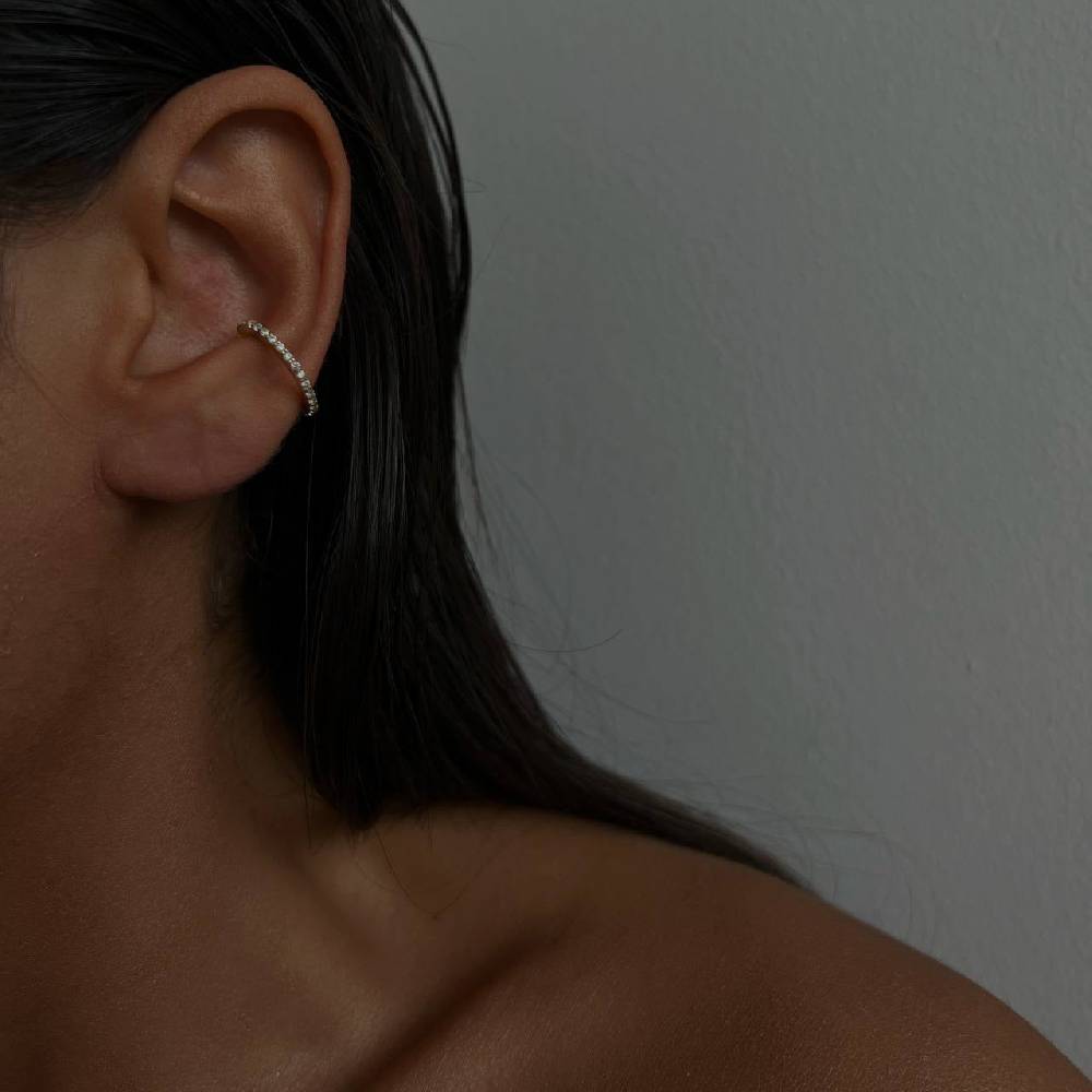 Kardelen Liya Ear Cuff - 925 SILBER Günstiger Verkauf
