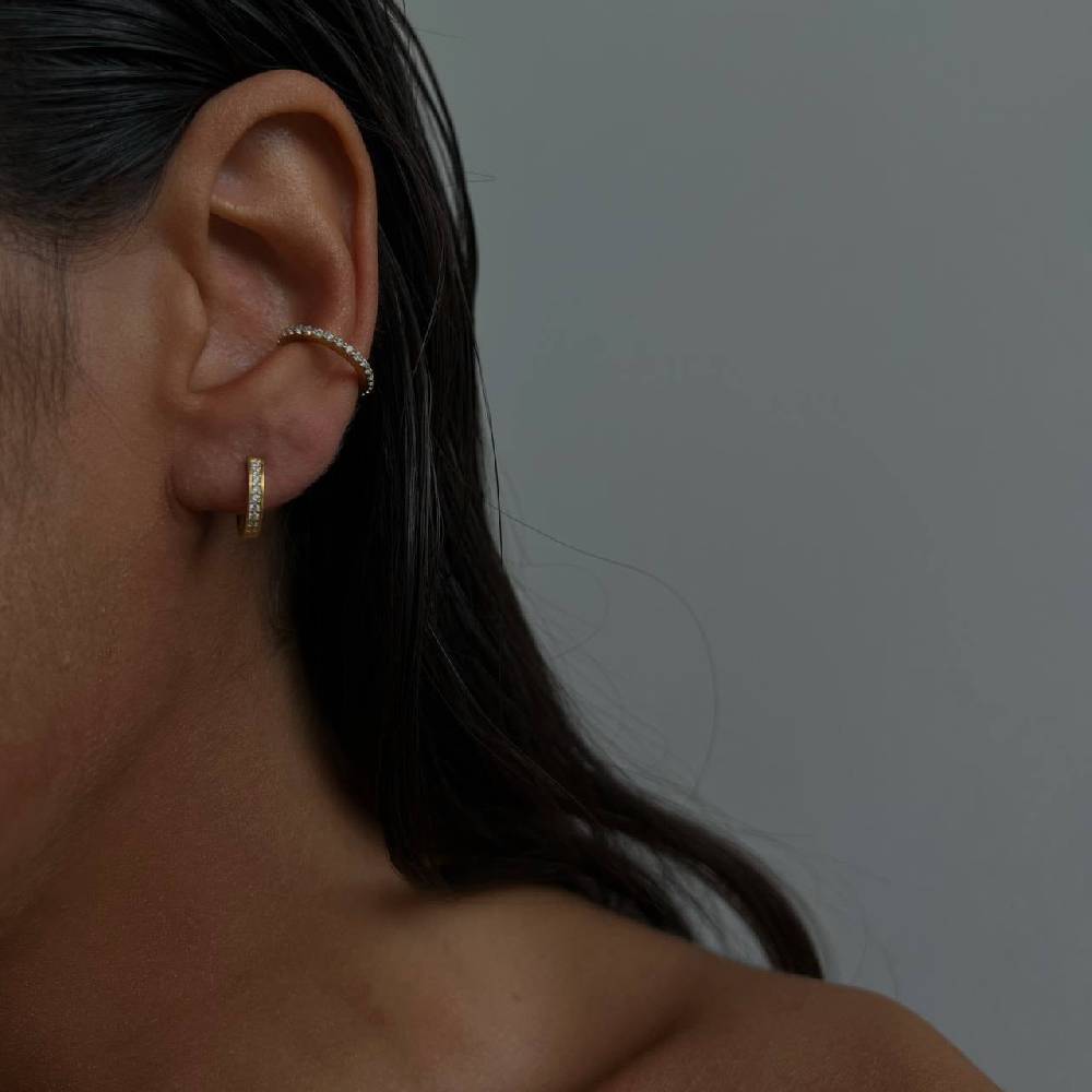 Kardelen Liya Ear Cuff - 925 SILBER Günstiger Verkauf