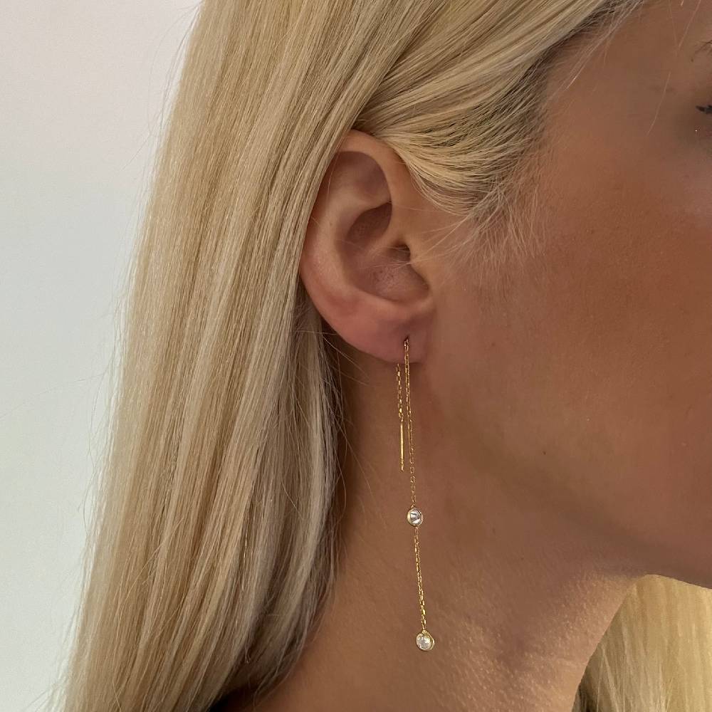 Kardelen Lindsay Earring - 925 SILBER Kostenloser Versand