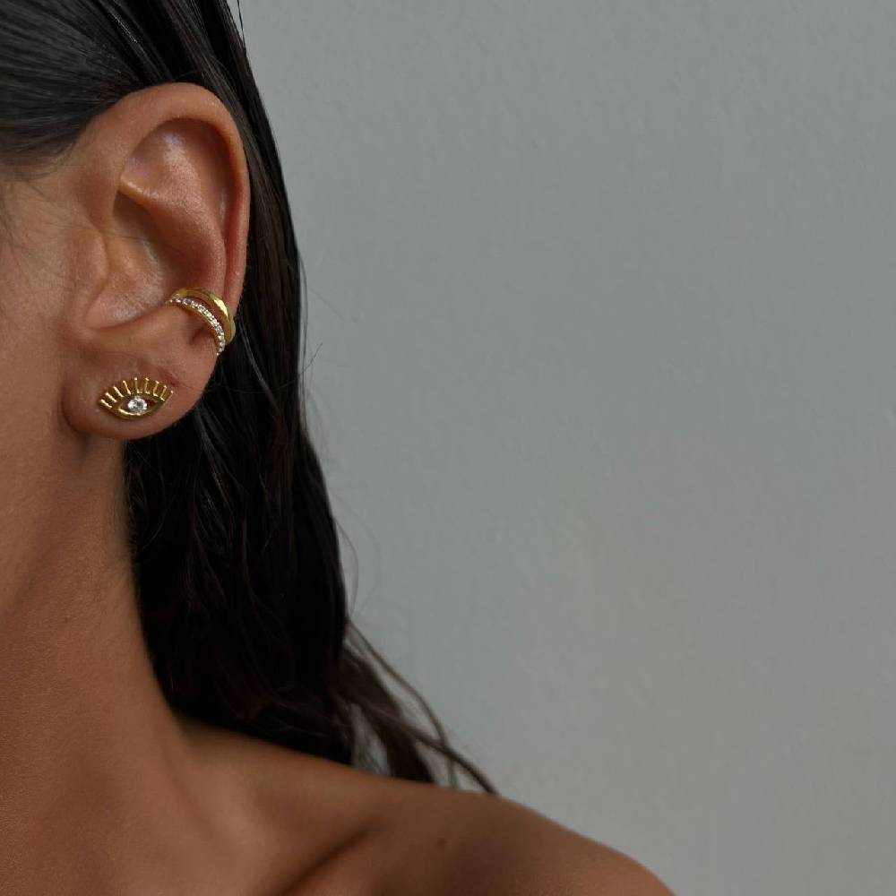Kardelen Lee Ear Cuff - 925 SILBER Sonderangebot