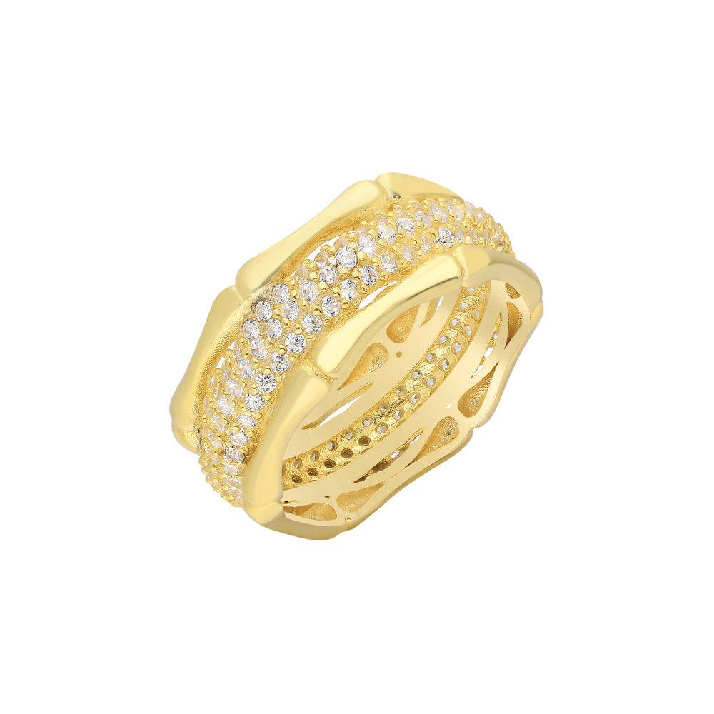 Kardelen Knochig Zirkonia Ring - 925 SILBER Günstig kaufen