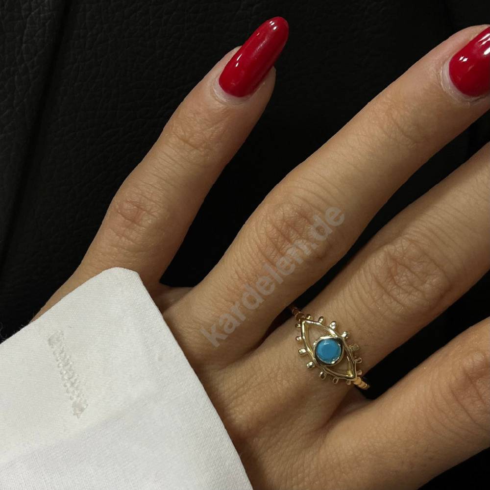 Kardelen 14K GOLD LEE AUGENRING Black Friday
