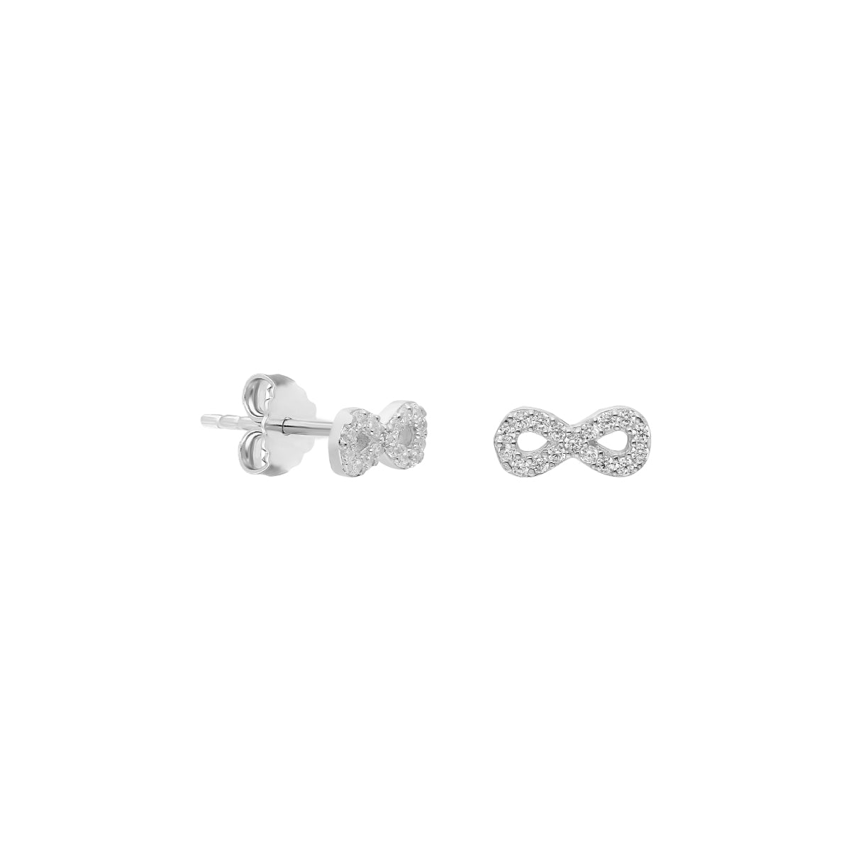 Kardelen Infinity Ohrstecker - 925 SILBER Begrenzte Freigabe