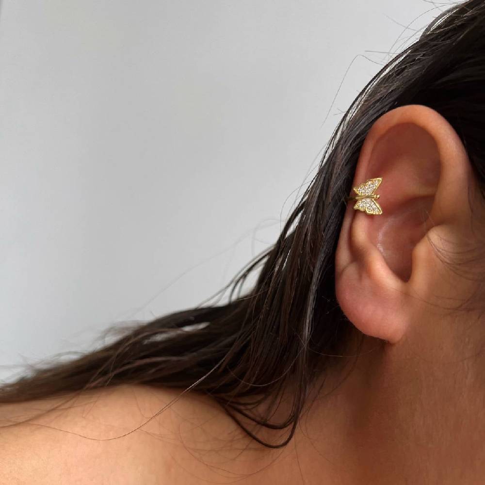 Kardelen BUTTERFLY EARCUFF - 925 SILBER Nur für heute