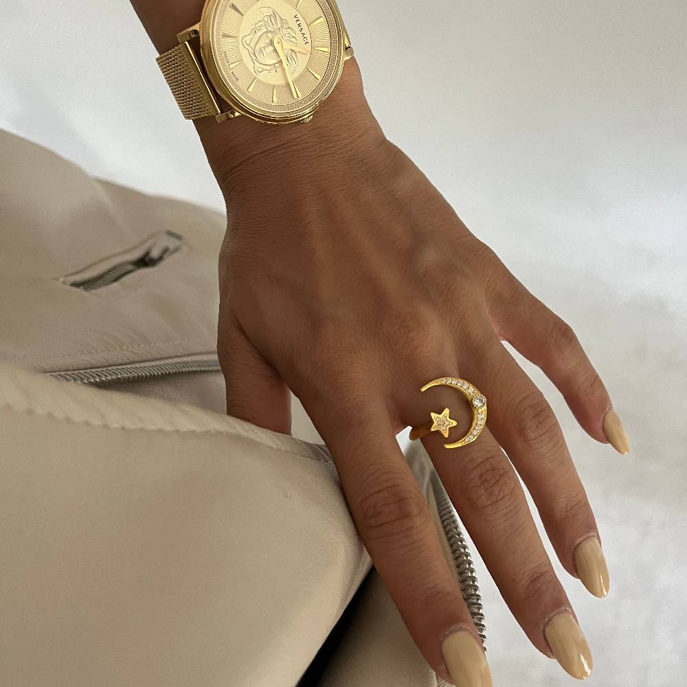 Kardelen Ayyildiz Ring Wide - 925 SILBER Discount Store für neue Produkte