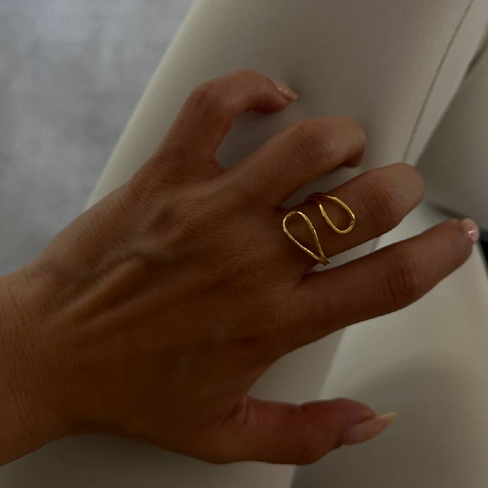 Kardelen Nora Ring - 925 SILBER Kostenloser Versand international