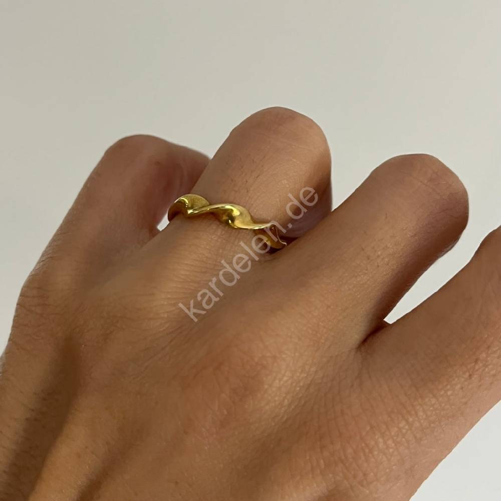 Kardelen Spiral Design Ring - 925 SILBER Flash Sale