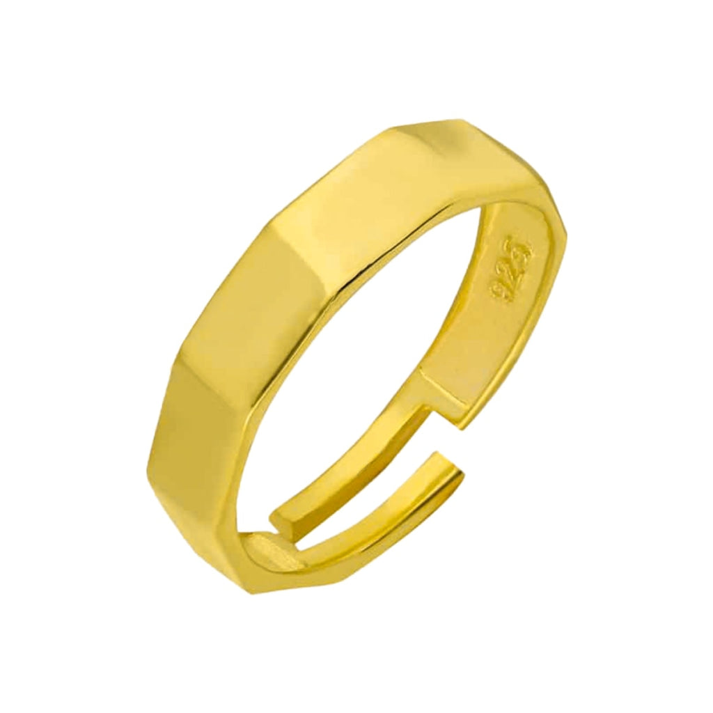 Kardelen Polygonal Ring - 925 SILBER Jubiläumsangebot