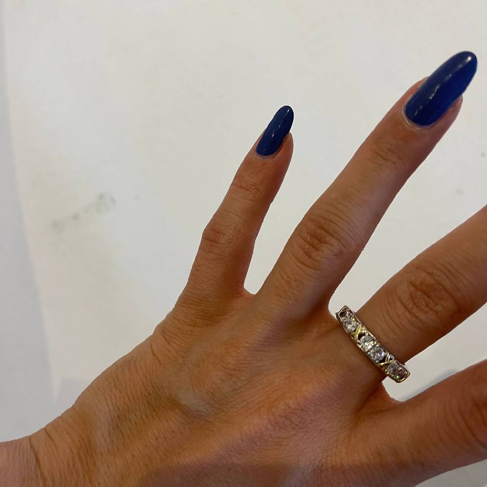 Kardelen LUXUS ZIRKONIA RING - 925 SILBER Exklusive Angebote