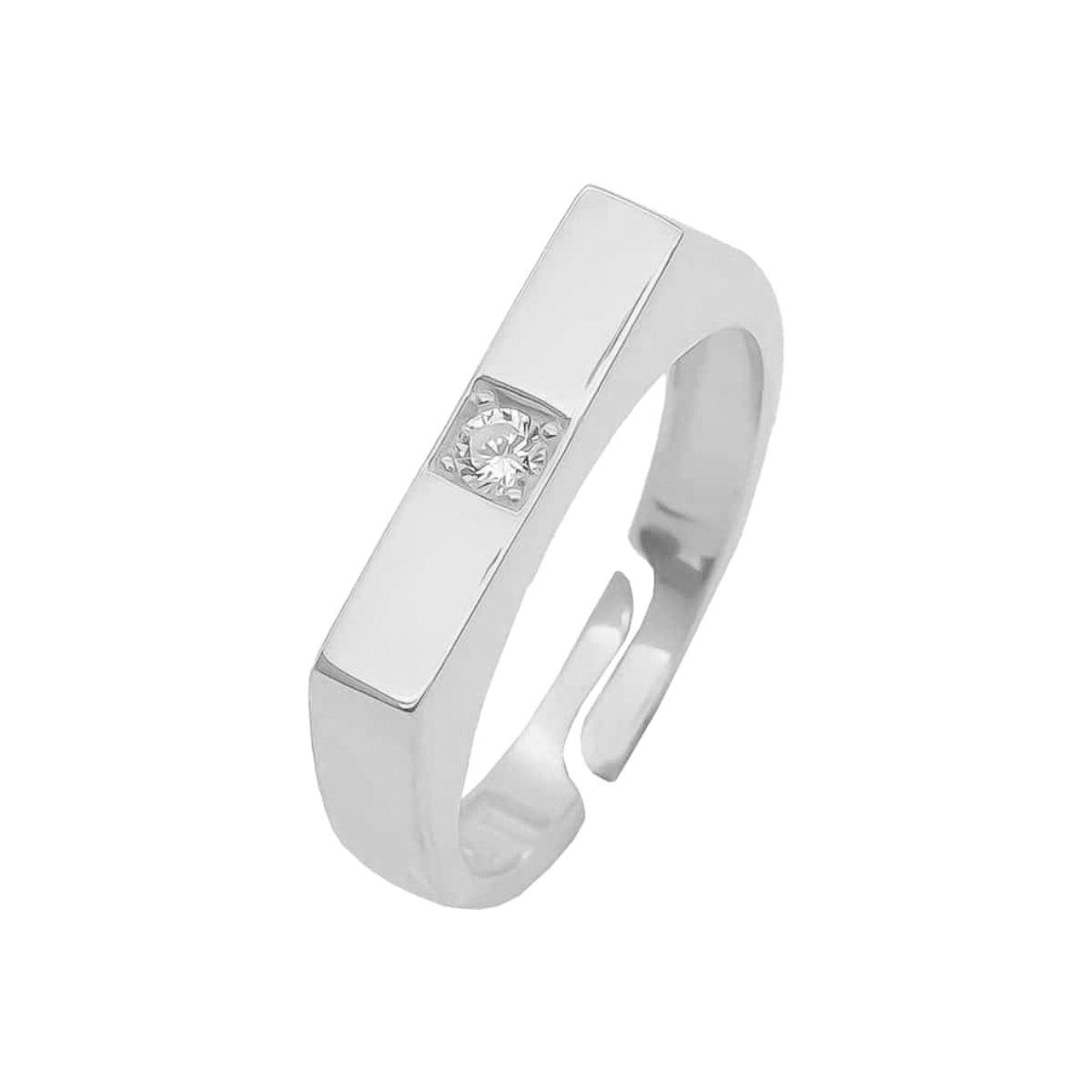 Kardelen Basic Solitaire Ring - 925 SILBER Begrenzte Freigabe