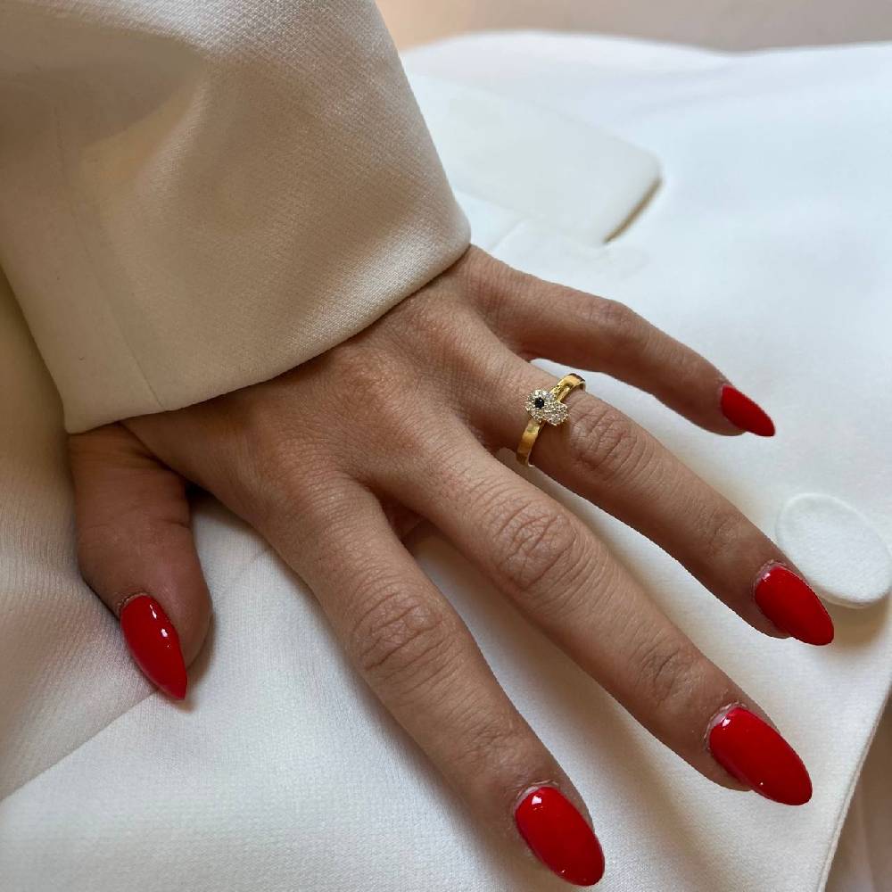 Kardelen Fatimas Hand Ring Zirkonia - 925 SILBER JETZT KAUFEN
