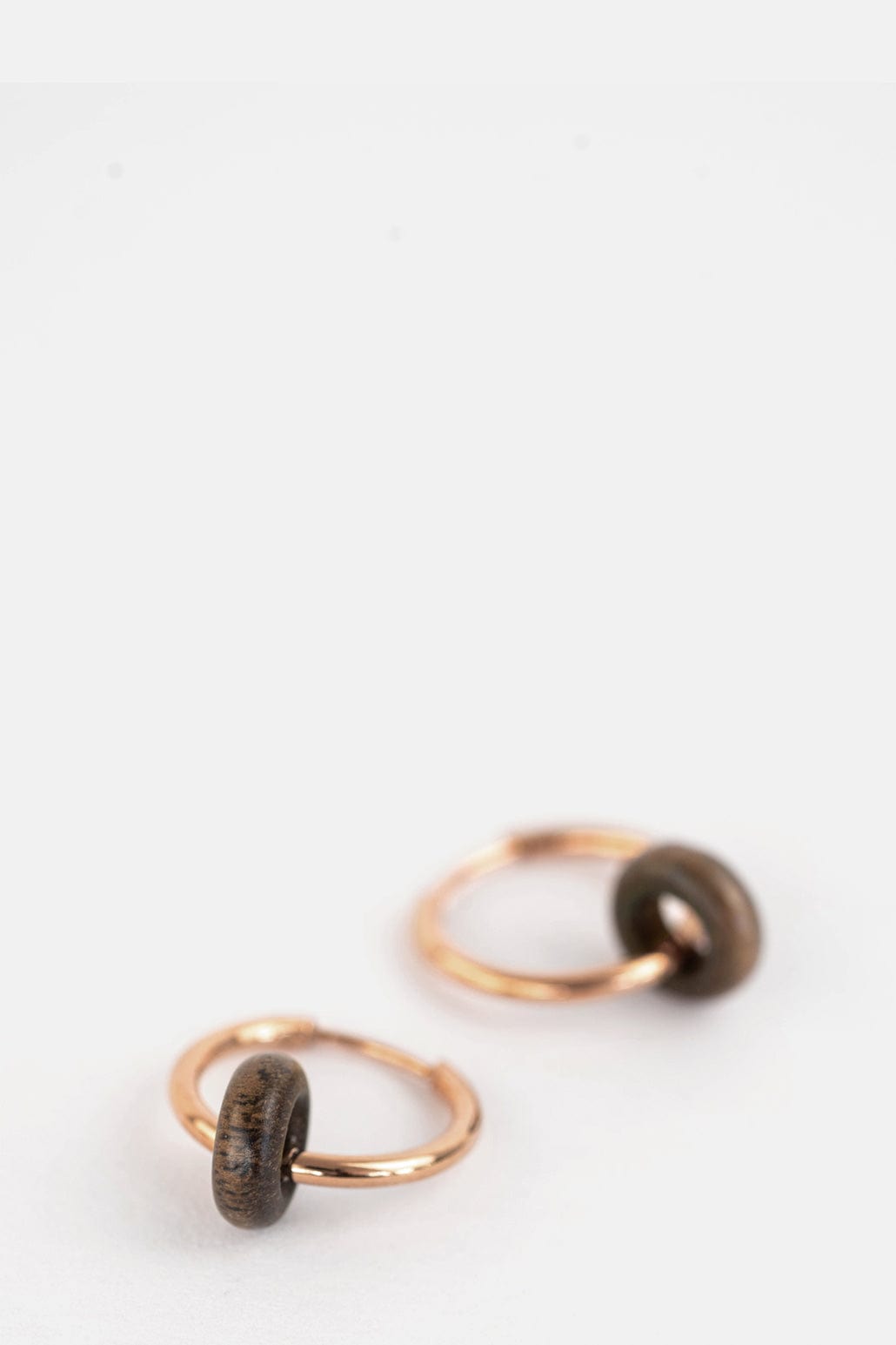 Kerbholz DONUT EARRING Walnuss 2025