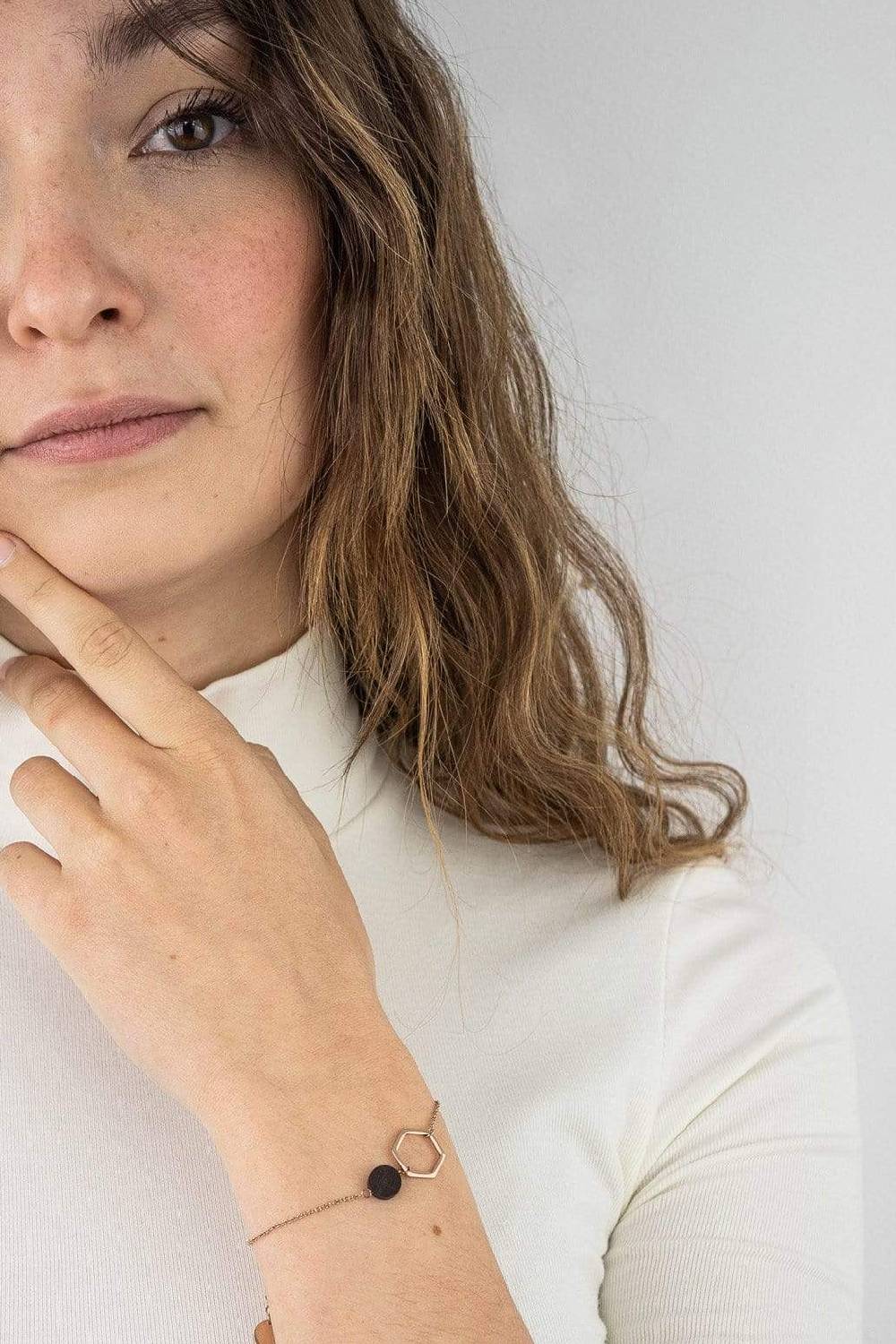 Kerbholz TWIN BRACELET Walnuss Fabrikpreis