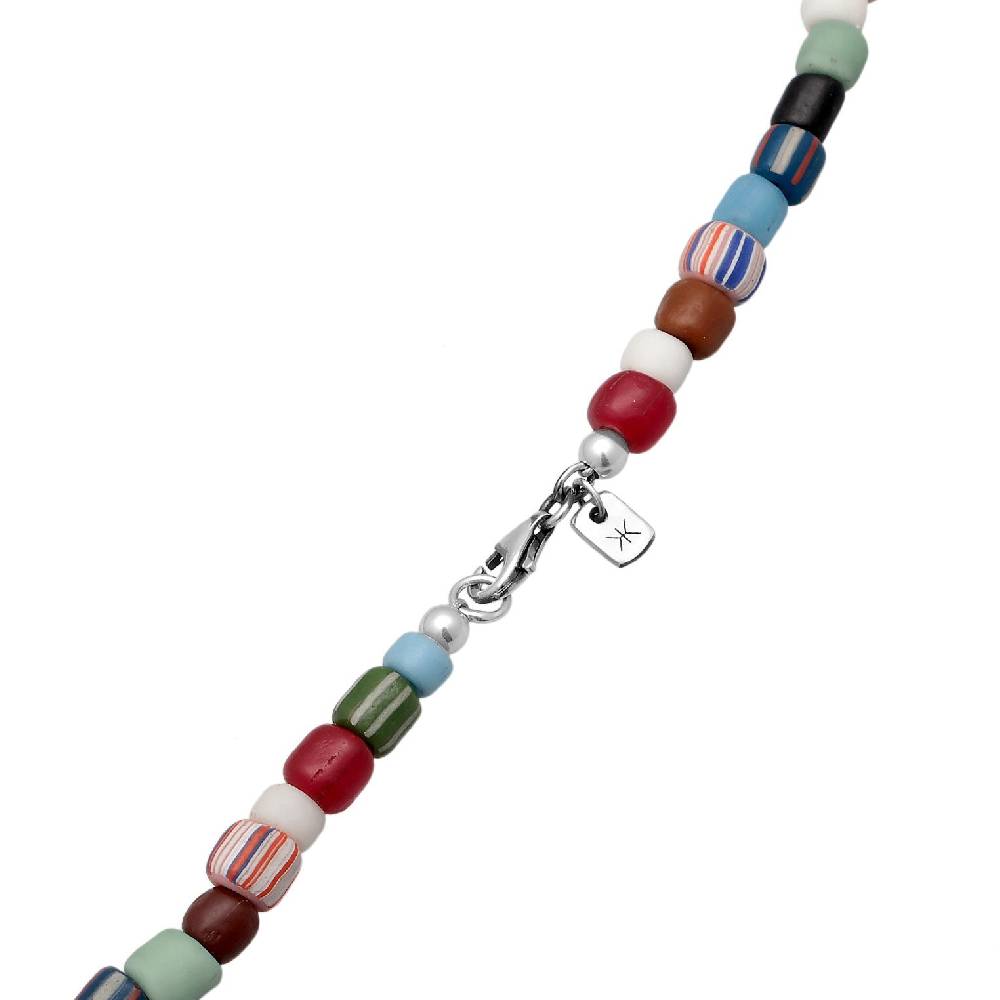 Kuzzoi Halskette Glas Beads | Süßwasserperlen Tägliche Deals