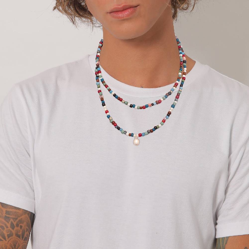 Kuzzoi Layer-Halskette Beads Tiefpreis