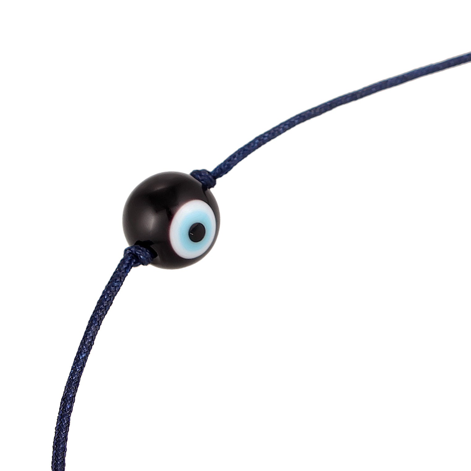 Kuzzoi Armband Evil Eye | Nylon (Blau) Bis zu 50% Rabatt
