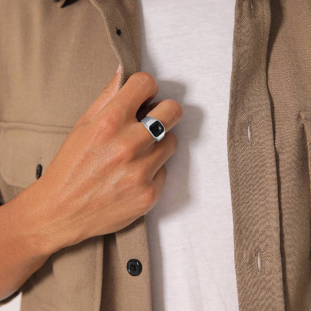 Kuzzoi Siegelring Trend | Emaille Bis zu 60% Rabatt