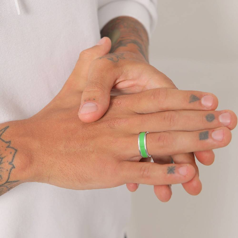 Kuzzoi Bandring Geo | Emaille Sonderangebot der Fabrik