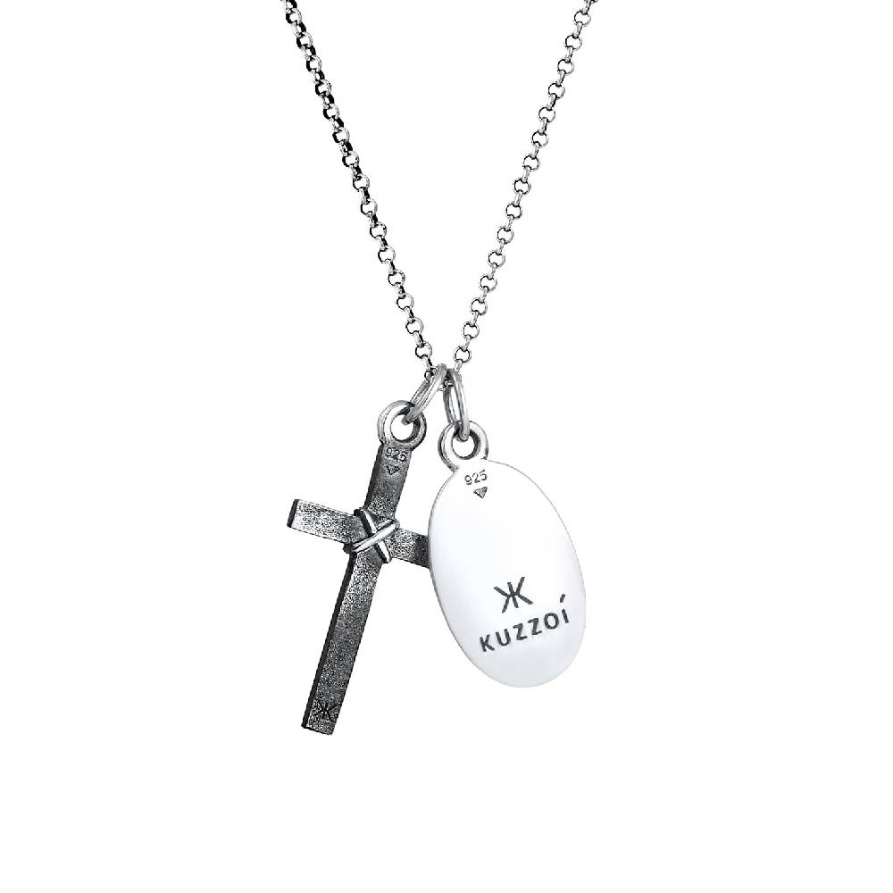 Kuzzoi Halskette Marienbild Kreuz Begrenztes Angebot