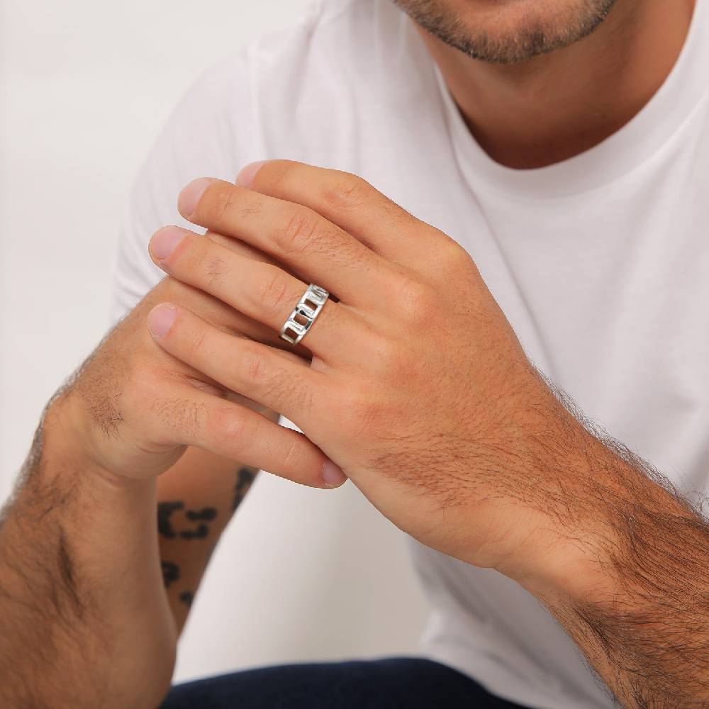 Kuzzoi Ring Chunky Chain Super Sparpreis