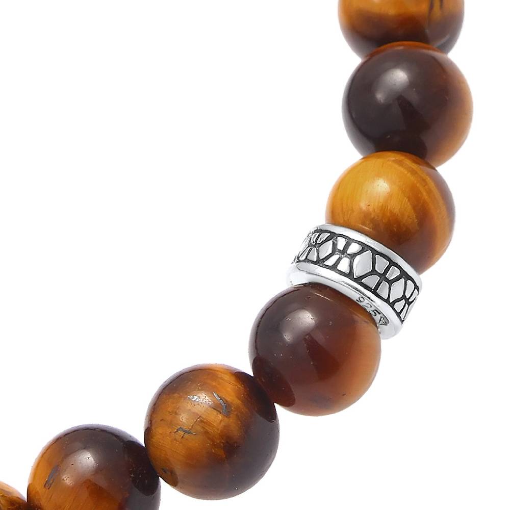 Kuzzoi Armband Vintage | Tigerauge (Braun) Kostenlose Rückgabe