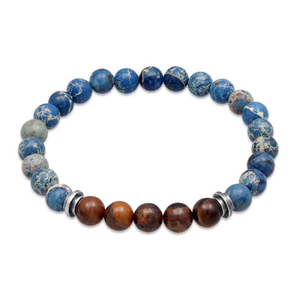 Kuzzoi Armband Kugeln | Achat, Tigerauge Letzte 2 Tage