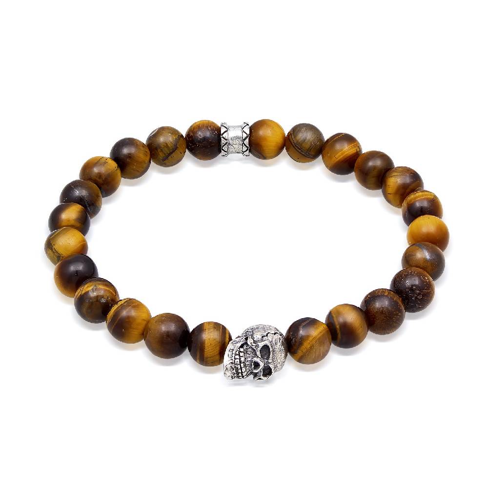 Kuzzoi Armband Totenkopf Beads Bis zu 60% Rabatt