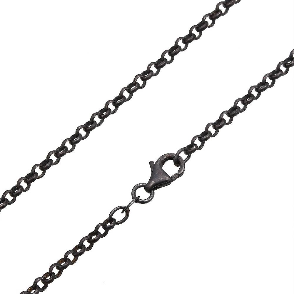 Kuzzoi Halskette Flügel | Zirkonia (Schwarz) Speichern exportieren