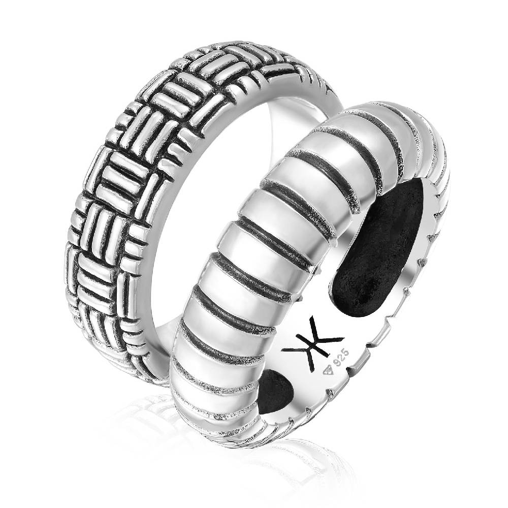 Kuzzoi Ringset Rillen Fabrik Onlineshop